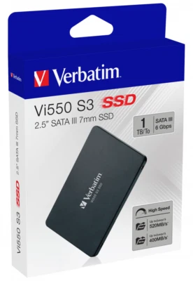 Verbatim Vi550 S3 2.5" SSD 256 GB - Image 1 of 2