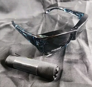 Haven Fitovers Sunglasses # SH-11 18 Purple & Black MULTI FOLD. 77E - Picture 1 of 7