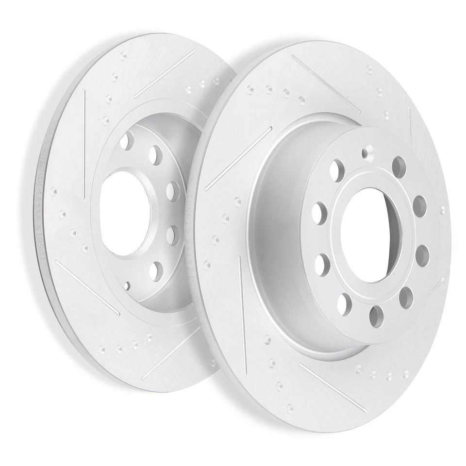 Rear Brake Rotors Disc For 2016-2018 Audi TT Quattro 2012-2018 Volkswagen Beetle Foto 1 de 1