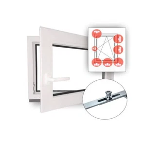 Fenster Kellerfenster Kunstofffenster Einbruchhemmend Einbruchschutz WK2 3 fach - Bild 1 von 53