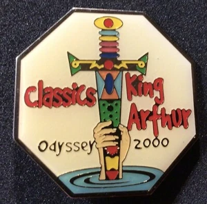 OFFICIAL 2000 Odyssey of the Mind World Finals Long-term Problem Pin - Picture 1 of 3