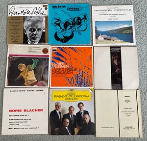 11 LPs - 20th Century Music (Some Rare), Messiaen, Nono, Brian, Blacher etc. - Picture 1 of 3