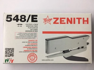 SPILLATRICE CUCITRICE PINZA ZENITH ACCIAIO MADE IN ITALY 548/E  100 PUNTI 21/4 - Immagine 1 di 2