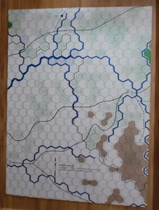 GDW Europa #29 Wargame mapa solamente (P) - Imagen 1 de 1