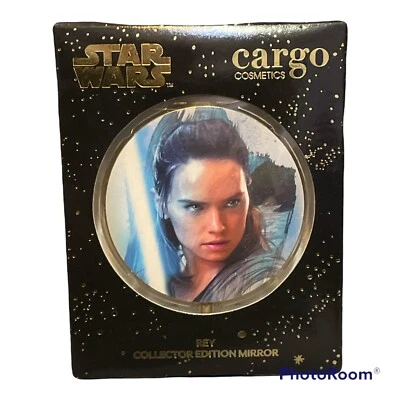 Cosméticos de carga Star Wars Rey edição de colecionador compacto espelho caixa novo - Imagem 1 de 4