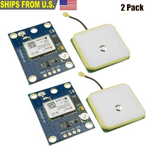 2 pezzi modulo GPS controller di volo aereo GY-NEO6MV2 per Arduino MWC IMU APM2.5 - Foto 1 di 9
