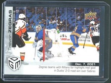 Various Trevor Zegras RC & Single Cards - All Years *You Pick from List*