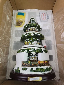 Hawthorne Village Thomas Kinkade Wonderland Express Christmas Tree w/ Train - Picture 1 of 7