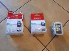 Canon ink black 512 black x2 and 511 color x1