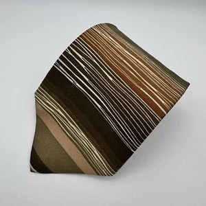 Chaps Ralph Lauren TIE Green Abstract Necktie Neck 60" x 4" Made in USA Vintage - Picture 1 of 6