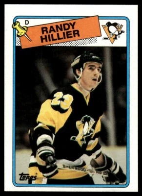 1988-89 Topps Randy Hillier - Image 1 of 2
