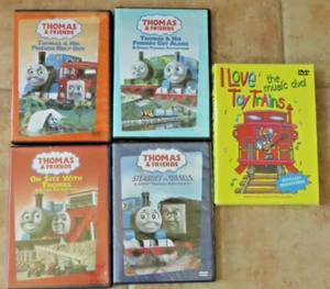 Thomas & Friends Steamies Diesels On Site Get Along Help Out Lot 4 DVDs - Picture 1 of 3