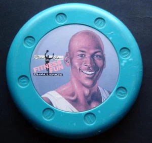 Michael Jordan McDonalds Fitness Fun Challenge Frisbee - Picture 1 of 1