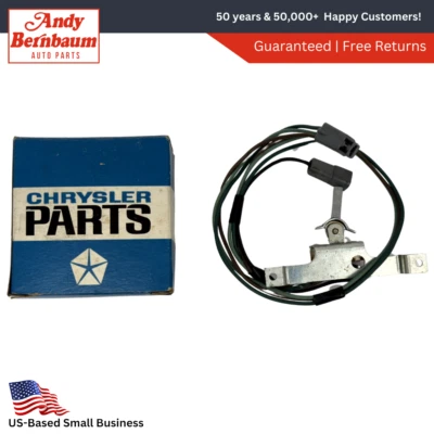 Interruptor de ventilador de control del ventilador de calefacción Plymouth Dodge 1969-1973 carrocería C 2884094 nuevo de stock Foto 1 de 4