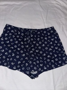 Polo Ralph Lauren Big Girls Size 12 Blue White Cotton Chino Shorts - Picture 1 of 5
