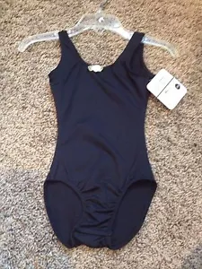 Toddlers Small (fits 2-3) Black Dance Gymnastics Bodysuit Leotard Costume NWT ! - Picture 1 of 2