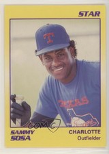 1990 Star Minor League Sammy Sosa #61 Rookie RC