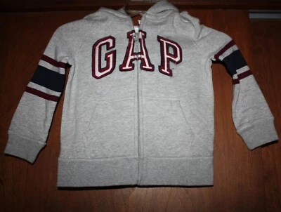 SUDADERA GRIS CON CAPUCHA ALGODÓN MANGA LARGA GAP NUEVA CON ETIQUETAS TALLA X-PEQUEÑA Foto 1 de 4