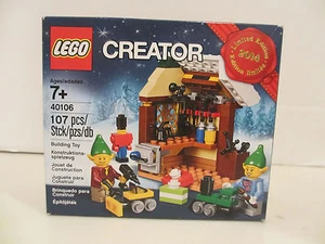 Lego 40106 Elf Toy Workshop Holiday Set 2014 Exclusivo Edición Limitada *NUEVO EN CAJA* - Imagen 1 de 2