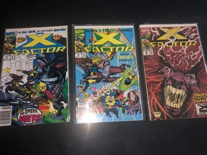 X FACTOR #75, #77, & #89 LOT OF 3 COMIC BOOKS 1992 MARVEL - Picture 1 of 4