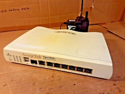 DrayTek Vigor2860n vDSL2 Wireless & Security Firewall with UK PSU) - Image 1 of 4