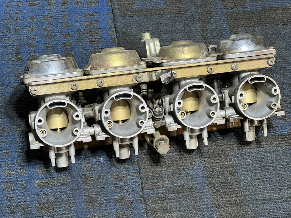 1984 1985 Yamaha FJ600 Mikuni BS32 14901 Carburetors Carbs - Image 1 of 4