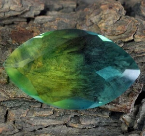 78.10 Ct Bi-Color Tourmaline 43 x 26 mm Marquise Cut Gemstone Certified C8348 - Picture 1 of 10