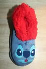 Lilo & Stitch Women’s Faux Fur Holiday Slipper Socks Shoe Size 4-10 NEW 