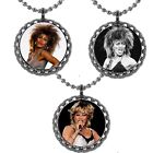 Tina Turner necklaces 3 complete  necklace 24inch ball chain memorial keepsakes