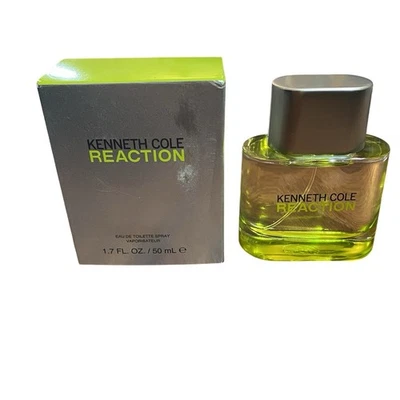 Kenneth Cole Reaction Eau de Toilette Spray Masculino 1,7 fl oz Novo Na Caixa Não Selado - Imagem 1 de 2