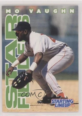 1996 Starting Lineup Cards Star Fielders Mo Vaughn #527190 - Image 1 of 2