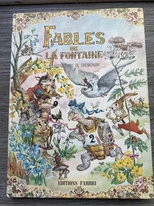 Fables de La Fontaine, Illustrations de Cremonini, Editions Fan to - Picture 1 of 20