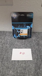 HP 60 Black Ink Cartridge Expires oct 2026 - Picture 1 of 3