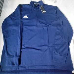 Adidas Team Issue 1/4 Quarter Zip Pullover Sweater Navy Blau Herren Gr. 2XL - Bild 1 von 10