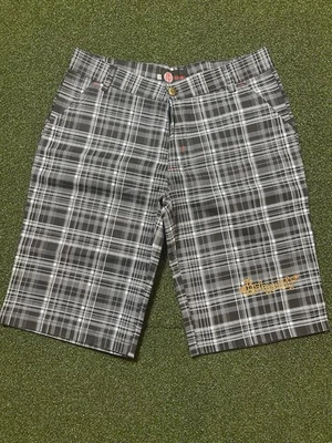 Pantalones Cortos Vintage Baby Milo Bape Nigo A Bathing Ape Y2K Patinador a Cuadros Sueltos Talla 34 Foto 1 de 4