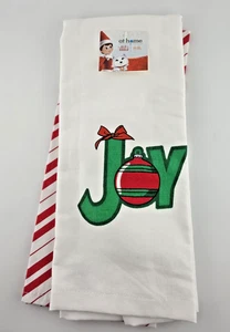 Elf on the Shelf  100% Cotton HAND TOWELS 2 PACK NEW at Home - Picture 1 of 2