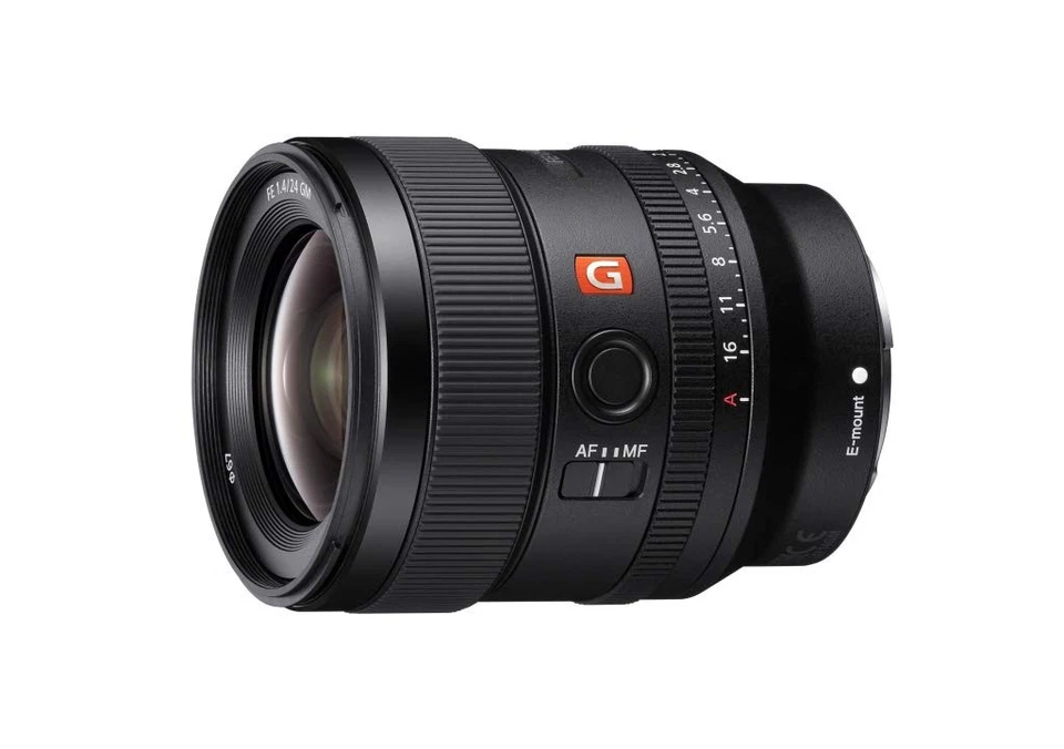 Lente Sony E-mount FE 24mm F1.4 GM quadro completo grande angular Prime (SEL24F14GM) - Imagem 1 de 1