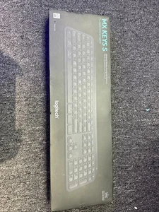 Nuevo Teclado Inalámbrico Logitech MX Keys S Tamaño Completo Bluetooth Negro 920-011406 - Imagen 1 de 2