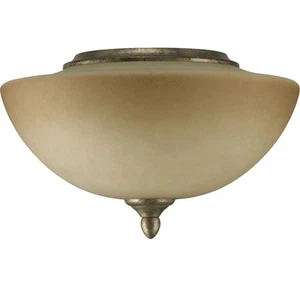 Quorum 2386-9158 Salon 11.75" 2-Light Ceiling Fan Light Kit in Mystic Silver - Picture 1 of 2