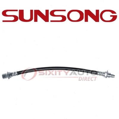 Sunsong Rear Center Brake Hydraulic Hose for 1966-1967 Chevrolet Chevelle - ku Foto 1 de 4