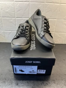 JOSEF SEIBEL CAREN 12 LEATHER TRAINERS SIZE 6. BRAND NEW IN BOX. RRP £95.00. - Picture 1 of 7