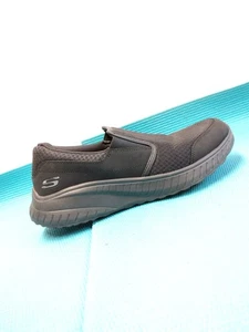 Skechers Herren Rutschfest & Memory Foam Schuhe Halbschuhe Komfort Schwarz Gr. 12 - Bild 1 von 10