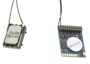 Esu 58219 Décodeur de fonctions sonore vierge Nem 660, 21 broches, Loksound Fx V - Imagen 1 de 1