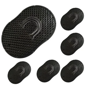 Soft 'N Style 6 Packungen Taschenkämme, Shampoo Kamm, Massagegerät Haar 6, schwarz - Bild 1 von 7