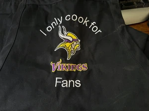 Minnesota Vikings Apron W/3 Pockets Port Authority - Picture 1 of 6