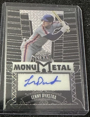 Camiseta Match Mets 2024 Leaf Monumetal Lenny Dykstra autografada 4/4 🔥 - Imagem 1 de 4