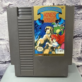 KING'S KNIGHT - Nintendo NES (Authentic) Game, Tested & Working