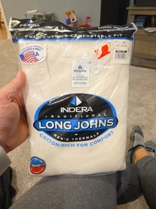 Indera Long Johns XL 46-48 Herren Thermo Full Cut  - Bild 1 von 7