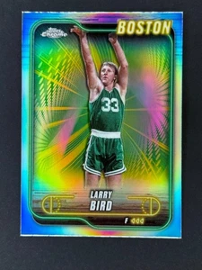 2024-25 Topps cromo baloncesto #32 Larry Bird refractor - Imagen 1 de 3