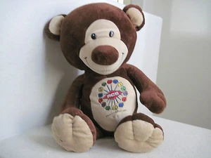 16" Fiesta BRADLEY BEAR W/ CAROUSEL LOGO BROWN Plush Stuffed Animal - Picture 1 of 4